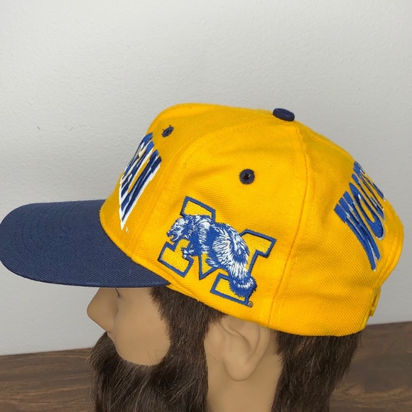 Vintage Unique Michigan Wolverines 90’s SnapBack Top of The World Tag - Picture 7 of 12